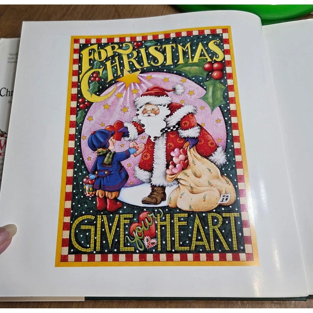 Mary Engelbreit's Christmas Companion Hardcover Book Holiday Decor Crafts